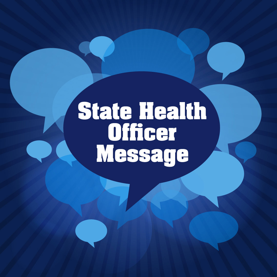 state health officer message